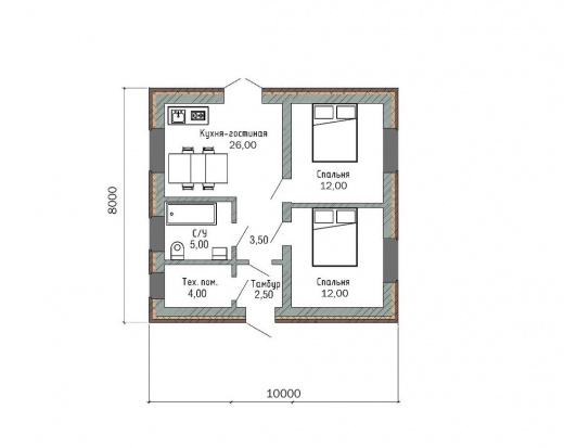 (��22) ��� �� ��������� 80 �2